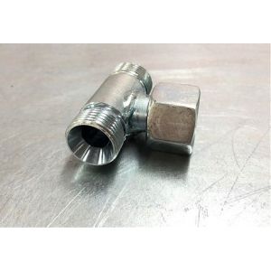 Тройник 24*24*24 с одной гайкой